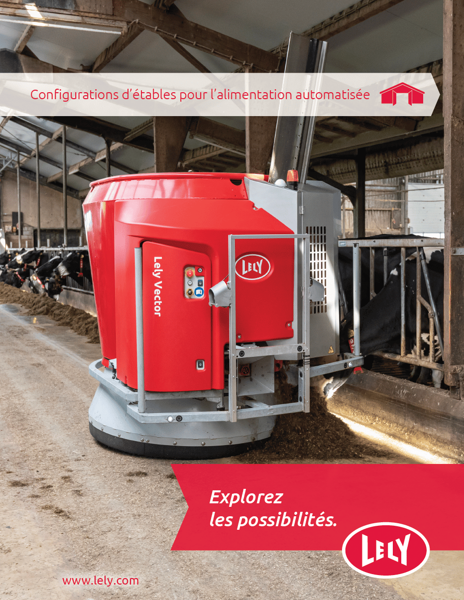 Brochure sur les configurations d'étables pour l'alimentation automatisée
