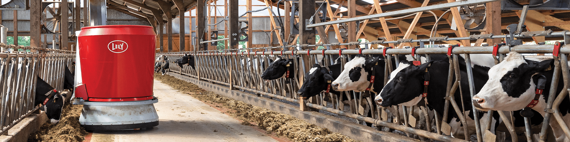 Lely Vector en action