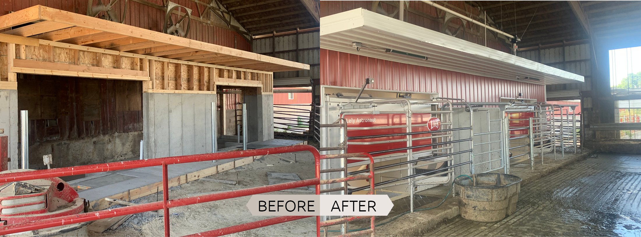 Retrofit Barn Before and After